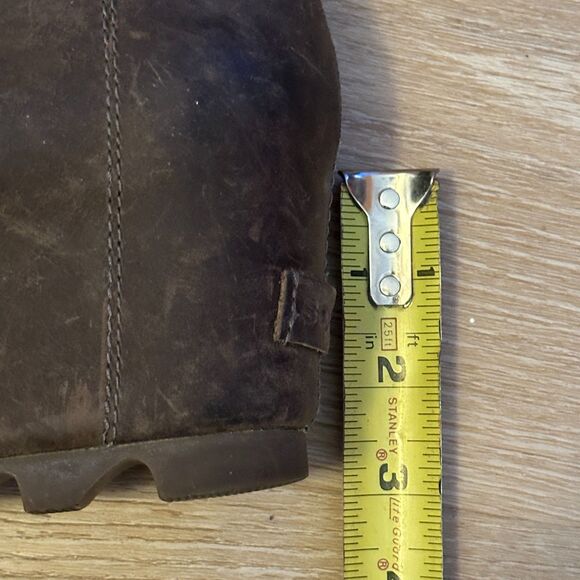 Sorel Joan of Arctic Wedge Mid Lace Up Brown - Picture 4 of 7